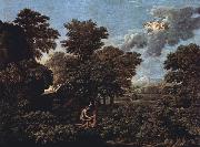 Nicolas Poussin Hut and Well on Rugen (mk10) Spain oil painting artist